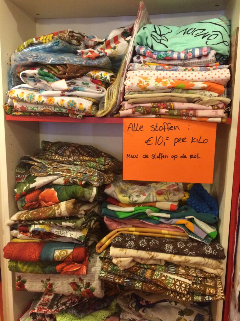 Sale !!! Alle stofjes €10,- per kilo !!