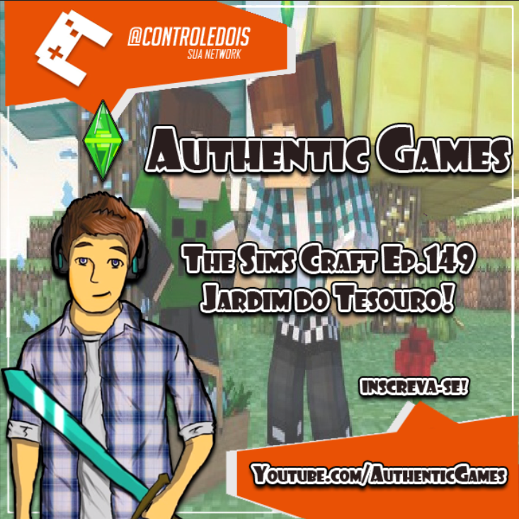 ControleDois's tweet photo. Assista o Episódio Nº149 da série #TheSimsCraft no Canal do @AuthenticGames! CONFIRA►https://t.co/OHuePGflLF #LIKE http://t.co/AytKAeHoIv