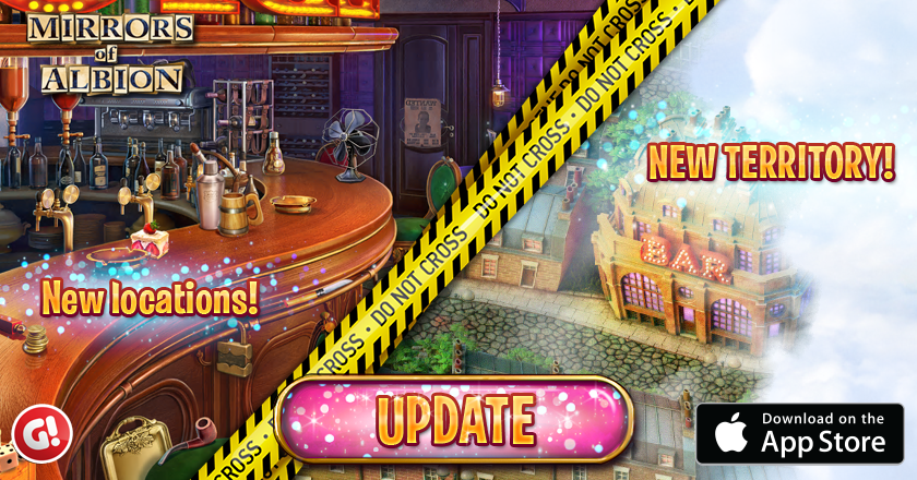 GI_Mobile's tweet photo. A NEW #MirrorsOfAlbion TERRITORY is now available for iPad and iPhone! Update your game → http://t.co/0F06hIaOSr http://t.co/qvLRb04jsv