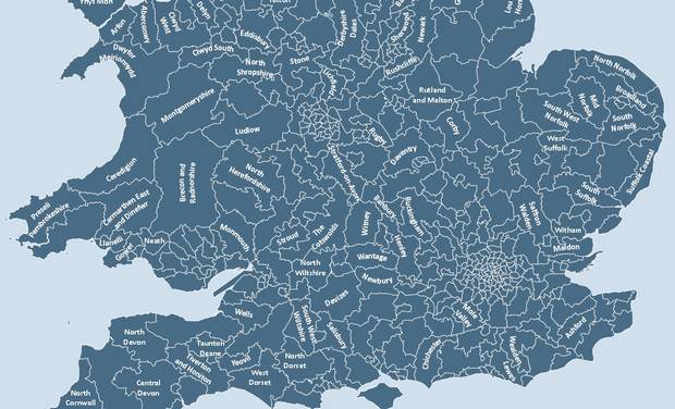 Independent's tweet photo. Finally, a high-quality interactive online map of every UK parliamentary constituency http://t.co/yzpqKxPmqK http://t.co/2Rnw5PerBR