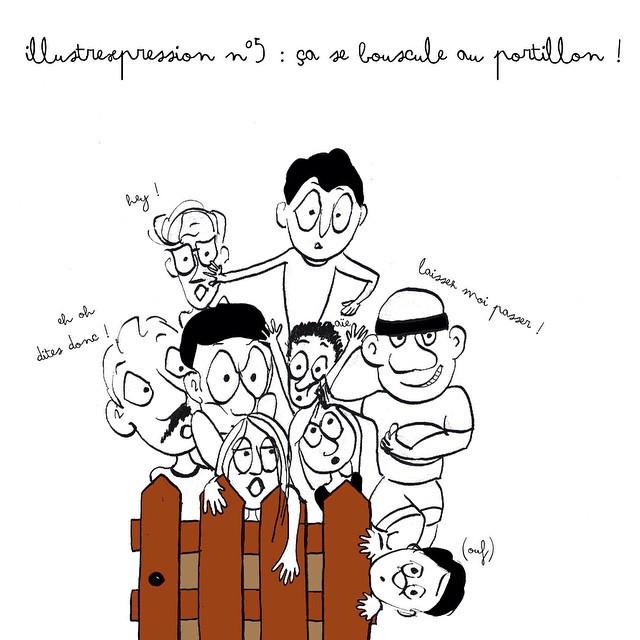 PhotogFound's tweet photo. #photography Ça se bouscule au portillon ! Rush hour ! #illustrexpression #illustration #imagination #inspiration #… http://t.co/WB0DapdMTi