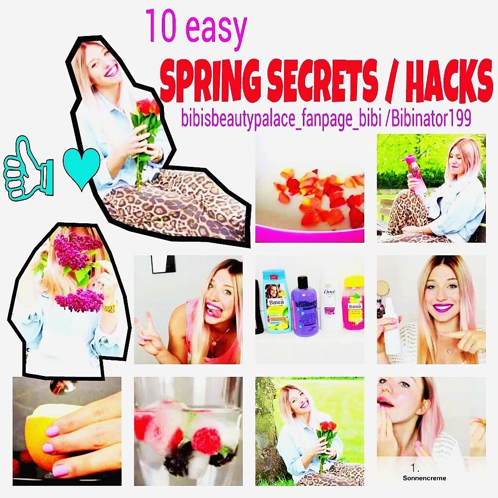 Bibinator199's tweet image. 💞✖NEUES VIDEO VON @BibisBeauty ✖💞
"10 easy SPRING SECRETS/HACKS"
👗💄💞
Unbedingt anschauen! &👍❤
youtu.be/h_O2rI6MKeM
