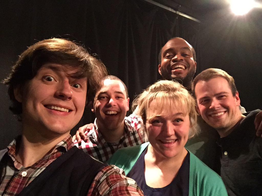 Had a blast last night at The Playground Theatre's New New Show #handsomeselfies