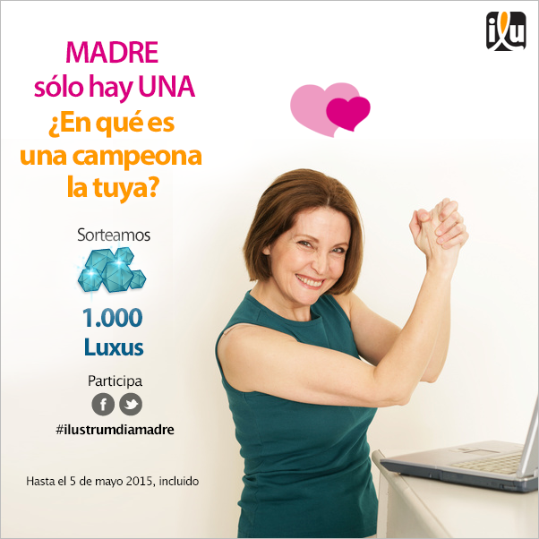 ilustrum's tweet photo. ¿En que és una campeona tu madre?
Participa #mimadreescampeona - Sorteamos 1.000 Luxus 
http://t.co/qRSheZZoIA http://t.co/yXovIzD9FY