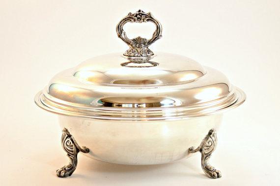 Sheridan Silver Plate Chafing Dish, Round Silver C arnd.co/AWCNc  #iartg #asmsg
