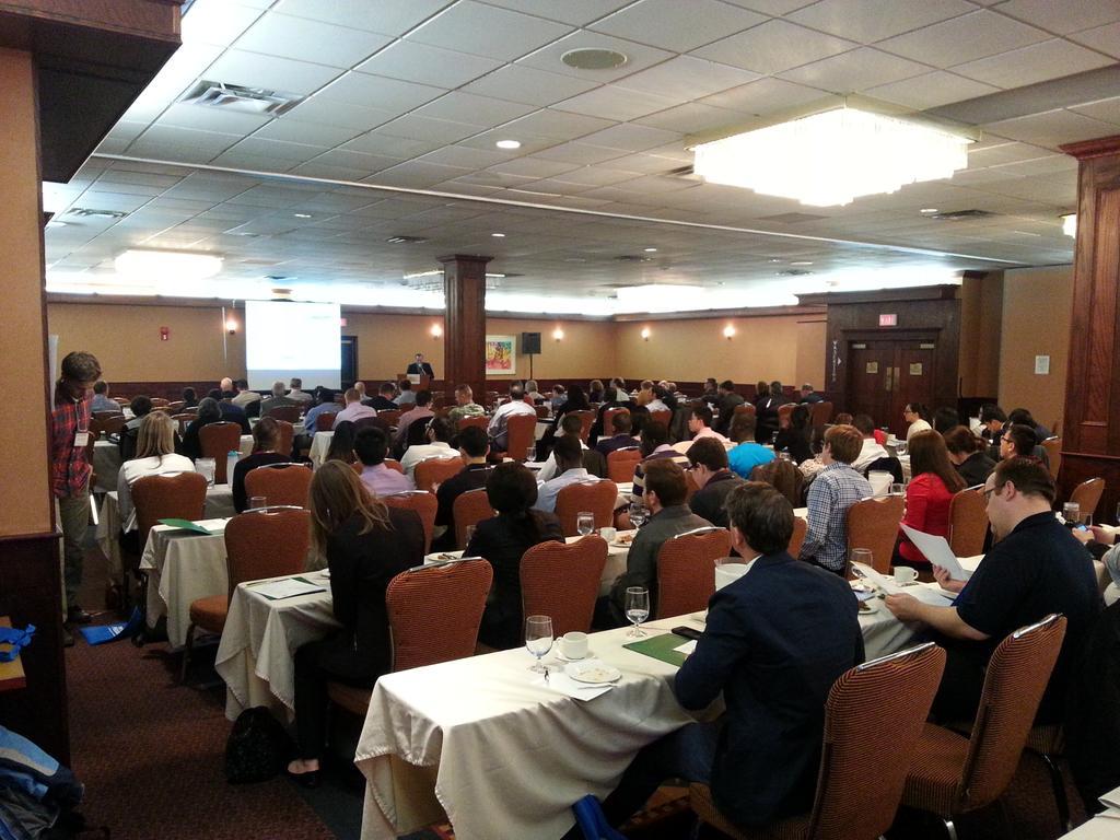 Joint Alberta AgEcon and REESA grad student conference off to a great start!