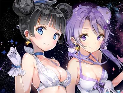Anmi 画集発売中 放課後のプレアデス ３話のアイキャッチ 描かせていただいてます 今だとニコニコ動画にて視聴できます アニメーションの話の可愛さと暖かさに圧倒され 作業するときはいつもサブモニターにプレアデスを流しています ４話もtv放送中