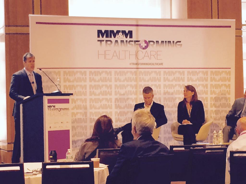 "We are optimizing the mix between technology and human touch". #transforminghealthcare <a href="/MMMnews/">MM+M</a>