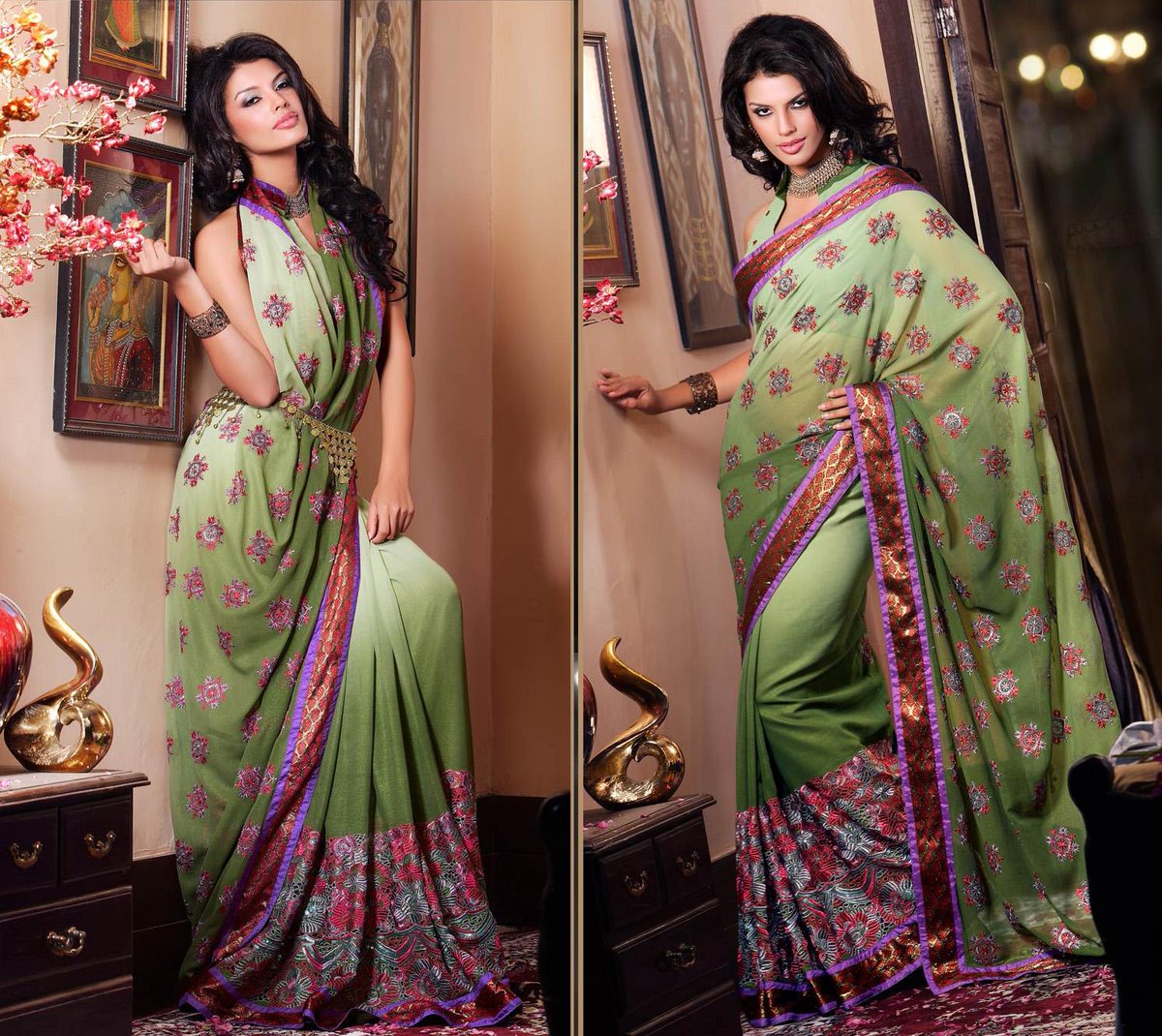 ethnicstation's tweet photo. Expand your creative stylings with Green Patch Work #Saree

http://t.co/NgtL2E8pDl

#shopping #discount #sale #offers http://t.co/zJnV5OqYhT