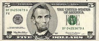 ALincoln1AHS15's tweet photo. When you're only worth $5. http://t.co/SuAeMSY8z6