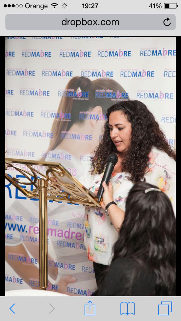 Gran testimonio de una gran mujer 👏👏👏👏👏👏👏👏<a href="/RedMadreMLG/">Red Madre</a>
