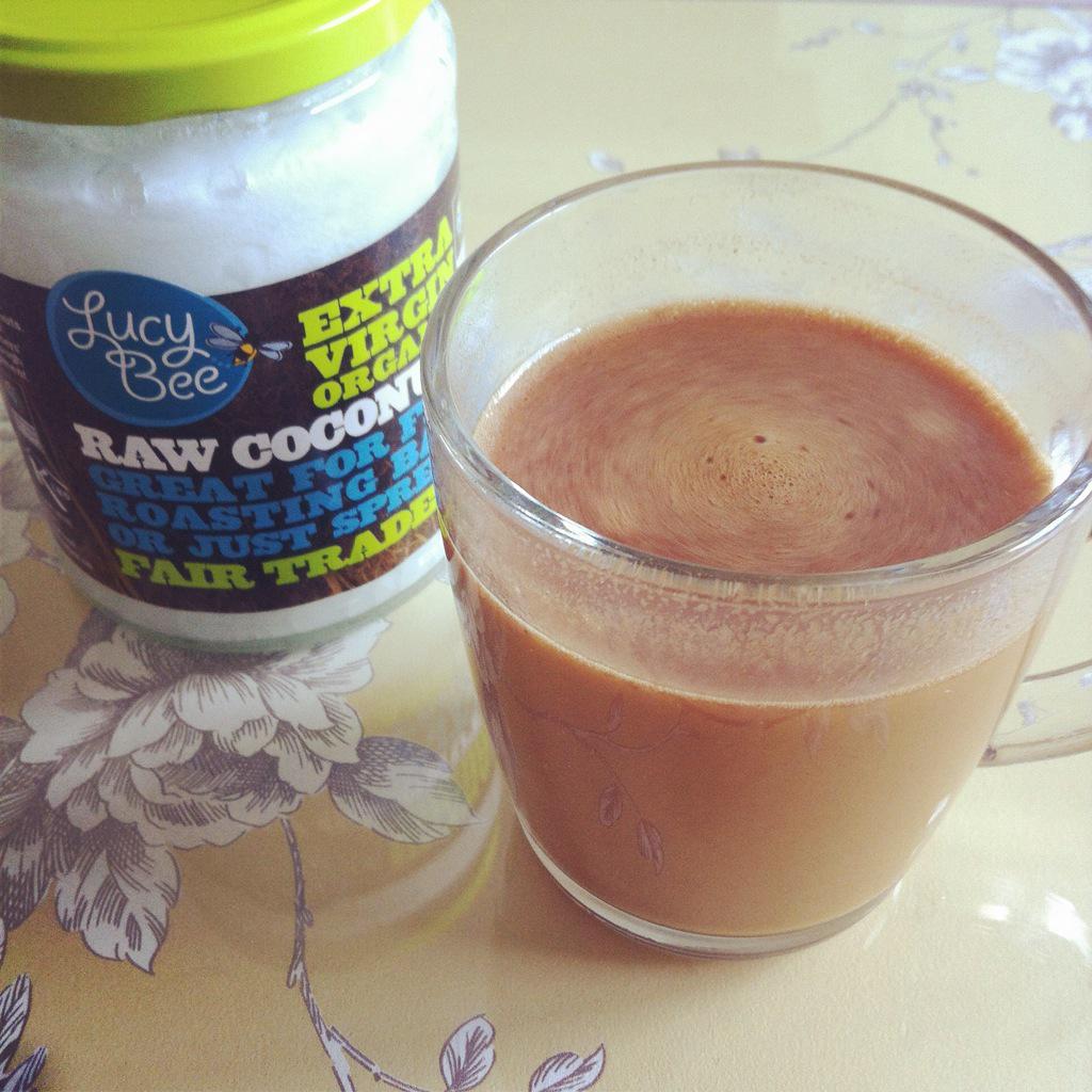 health_magazine's tweet photo. #bulletproofcoffee with @lucybeecoconut - we're officially converted! #NoGoingBack #goodbyemilk #hellococonutoil http://t.co/vTd6ReNYhH