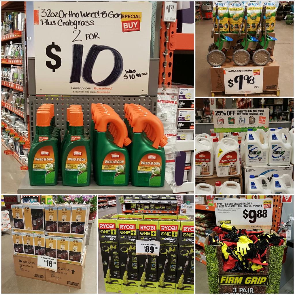 mtbisha's tweet photo. Just a few of the great deals on sale this week at The Hull Street Home Depot #HD4627 #SpringAllOut @MattGilreathHD http://t.co/h9jpbxtWxD