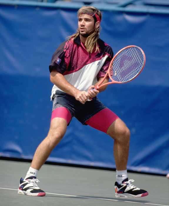 Happy Birthday Andre Agassi who gave us some of the more popular sneakers we saw come out in the 90\s. 