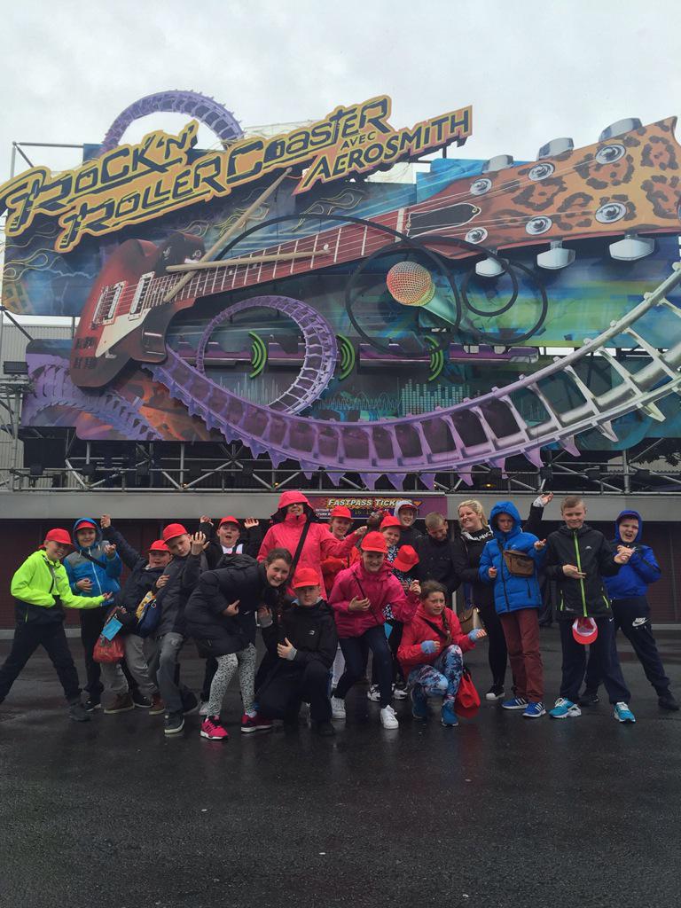 Roller coaster time!! Rock and roller coaster to be exact, love the air guitars! #Disney #feelingbrave