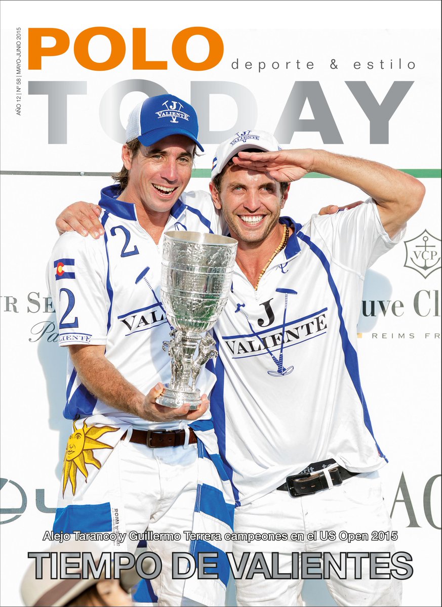 Tapa 58 de Polo Today, la revista sale a mediados de mayo. Dedicada a dos grandes tipos. <a href="/GuilleTerrera/">Guille Terrera</a>