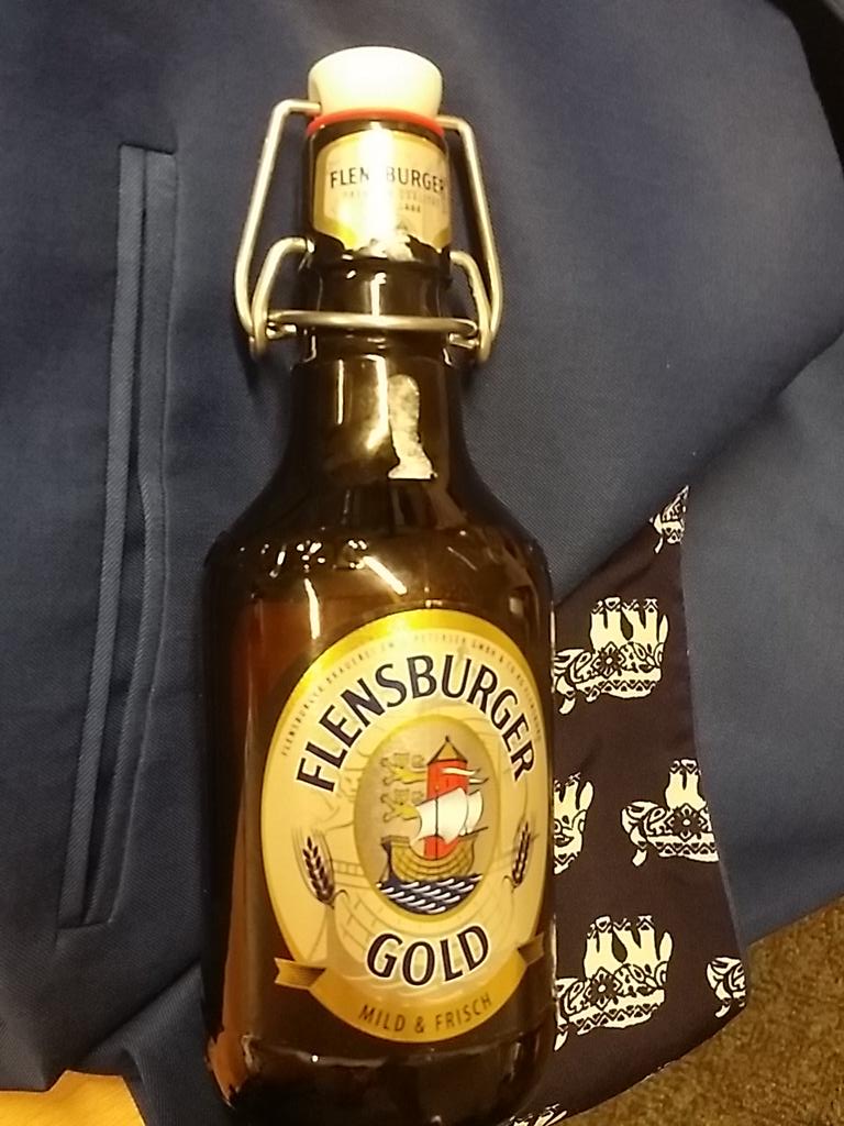 TheThirsty_Monk's tweet image. #Craftbeer #Thursday, and the #winner is @InkicInko Flensburger found at #boroughmarket