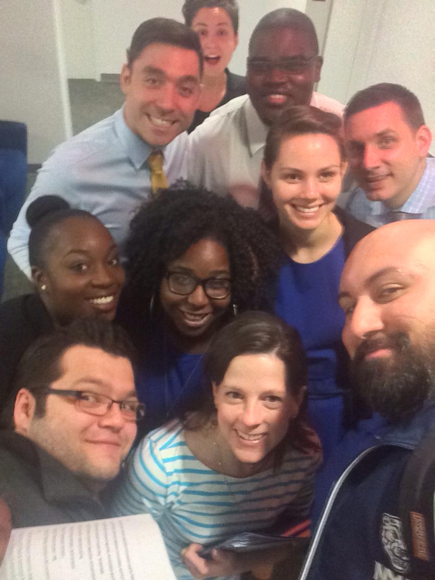 msiemersliv's tweet photo. Big campus life blue selfie!!! Happy Thursday! #nyitdidthat #blueselfie http://t.co/EuJmhnQBCw