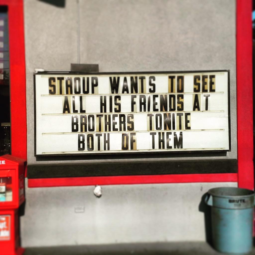 kcargal's tweet photo. Tonight is the big night. Showtime @Brothers_Bar Doors open at 8. $5 cover. Kickoff graduation weekend the right way. http://t.co/e9qFRvg3lj