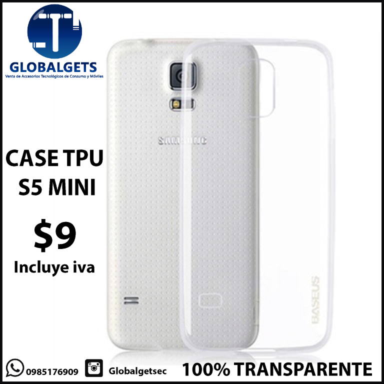 GlobalGets's tweet photo. CASE TPU TRANSPARENTE PARA S5 MINI @ComercioEc @ventasenecuador http://t.co/Cfm6Jgltox