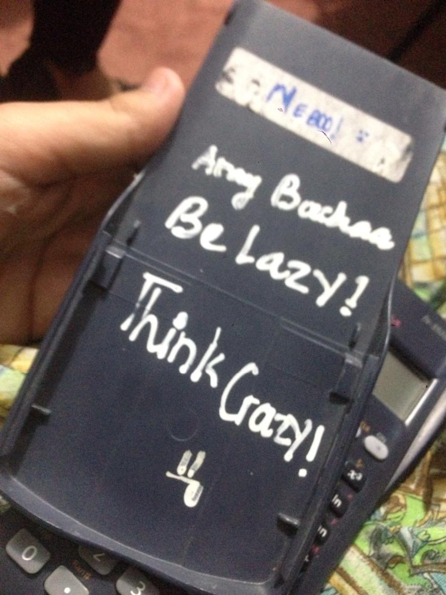 Shabthecoolio's tweet photo. Be Lazy 
Think Crazy 
#CauseYOLO 😂😁 http://t.co/sEf8gkRXdq