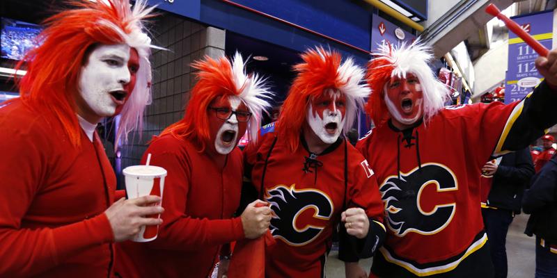 NHLFlames's tweet photo. The #Flames will host the #NHLDucks in Games 3 &amp; 4 next Tuesday &amp; Friday ~ http://t.co/zenCvCh60G #NeverQuit http://t.co/zlqHz340fX