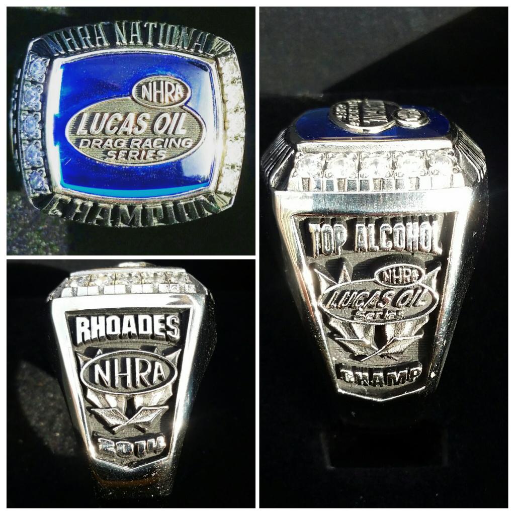 AdamRhoades13's tweet photo. Now @cdemke and I have matching hardware! Teamwork makes the dream work! #WorldChampProblems http://t.co/VHp5j81OCG