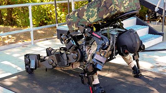 CNBC's tweet photo. Yikes! Putin will soon have superhuman robo-soldiers » http://t.co/kdZbvkrC4L http://t.co/jCzHp1f9vD