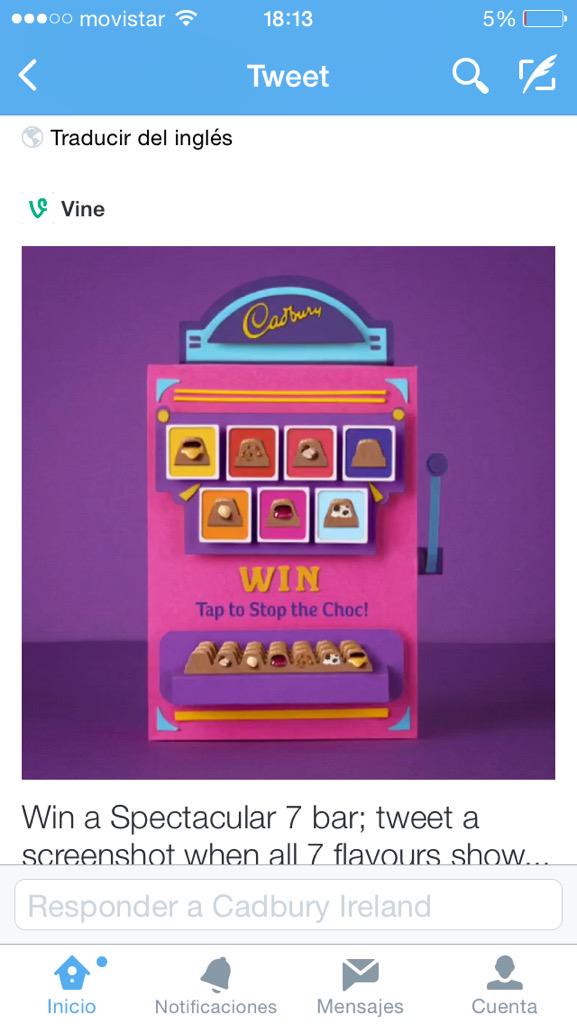 CCarmensanz's tweet photo. @CadburyIreland http://t.co/W7uNT0Q9AF