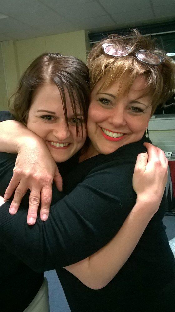 Fashion Show Heroes Zoe and Helen - over £1600 raised. Awesome job!