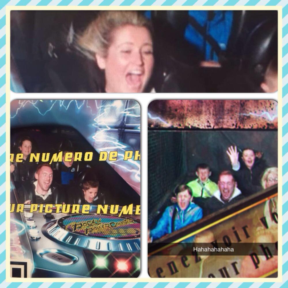 Even the staff were brave on the roller coasters, well sort of brave! #Disney