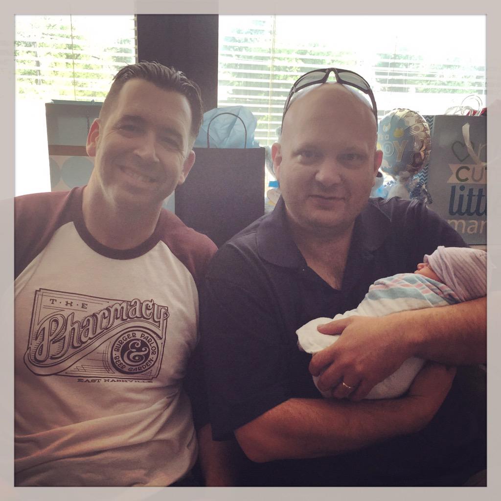 jeans_josh's tweet image. Me and Chris Davis with John Britton in the hospital @NashvilleFD #medic2 @FDIC @NYCEMSwebsite @EMS1 #NashvilleFire