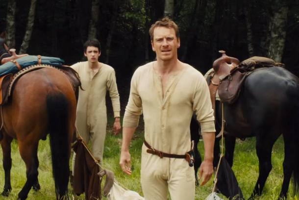 vulture's tweet photo. Michael Fassbender is wry, wet, and wearing long johns. We repeat … http://t.co/UjkOdi2DnP http://t.co/p2UKdVAppQ