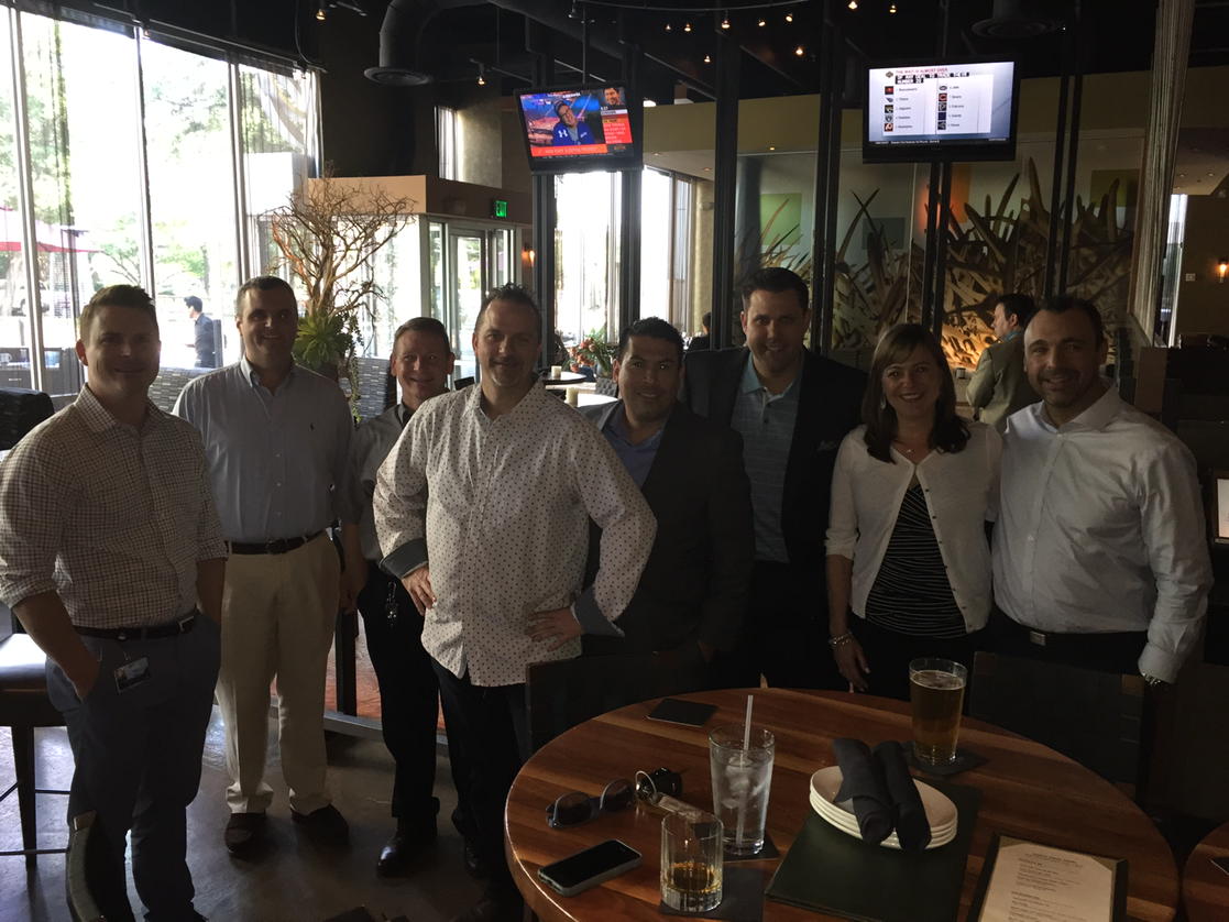 timrporter's tweet photo. This is how we roll ! Lenovo/Insight sales meeting @ Jaspers. #rollingwithlenovo. @lenovochannelNA. @Insigbtent http://t.co/uQJ8K7w5At