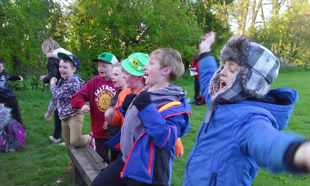 PSJSchool's tweet image. Fun times at Year4 camp