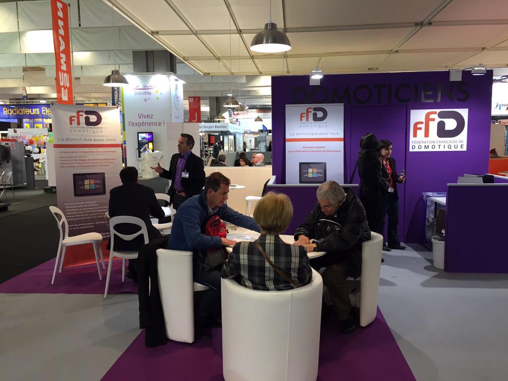 @FFDomotique: Coaching domotique gratuit à la <a href="/foiredeparis/">Foire de Paris</a> c'est parti jusqu'au 10 mai avec la @ffdomotique