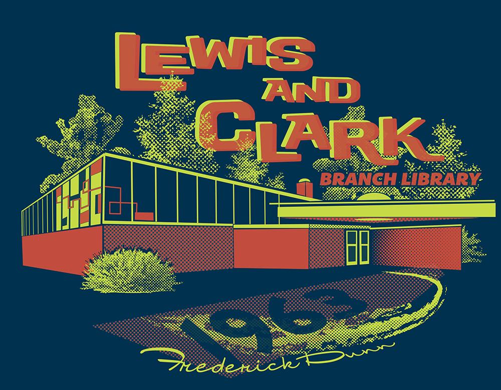 ModernSTL's tweet photo. To #recap, here's what we're losing as the Lewis&amp;Clark #Library comes down http://t.co/y9jl9VEIXv
#StLouis #StL @SLCL http://t.co/YkziTMkwWC
