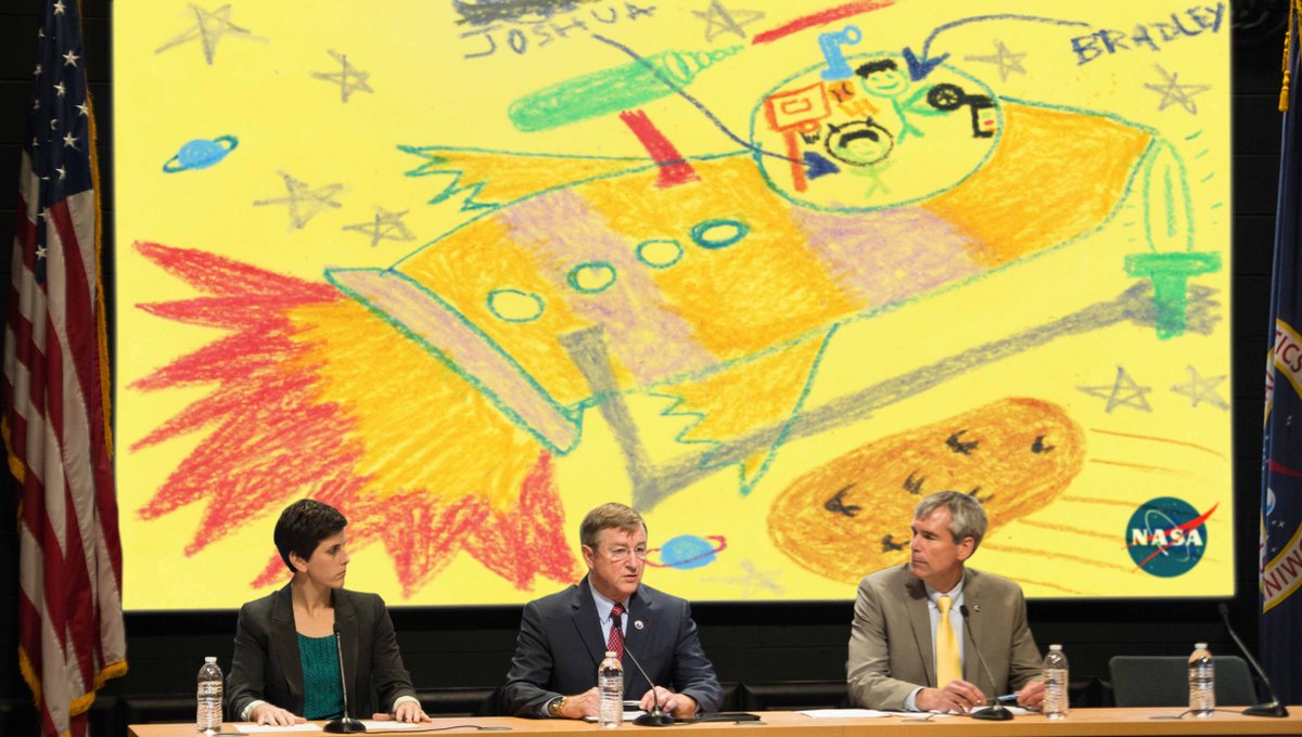 TheOnion's tweet photo. Aerospace Engineers Warn First-Grader’s Design For Spaceship Completely Unsafe http://t.co/NsjlAgTFn6 http://t.co/8rbdnVDxwt