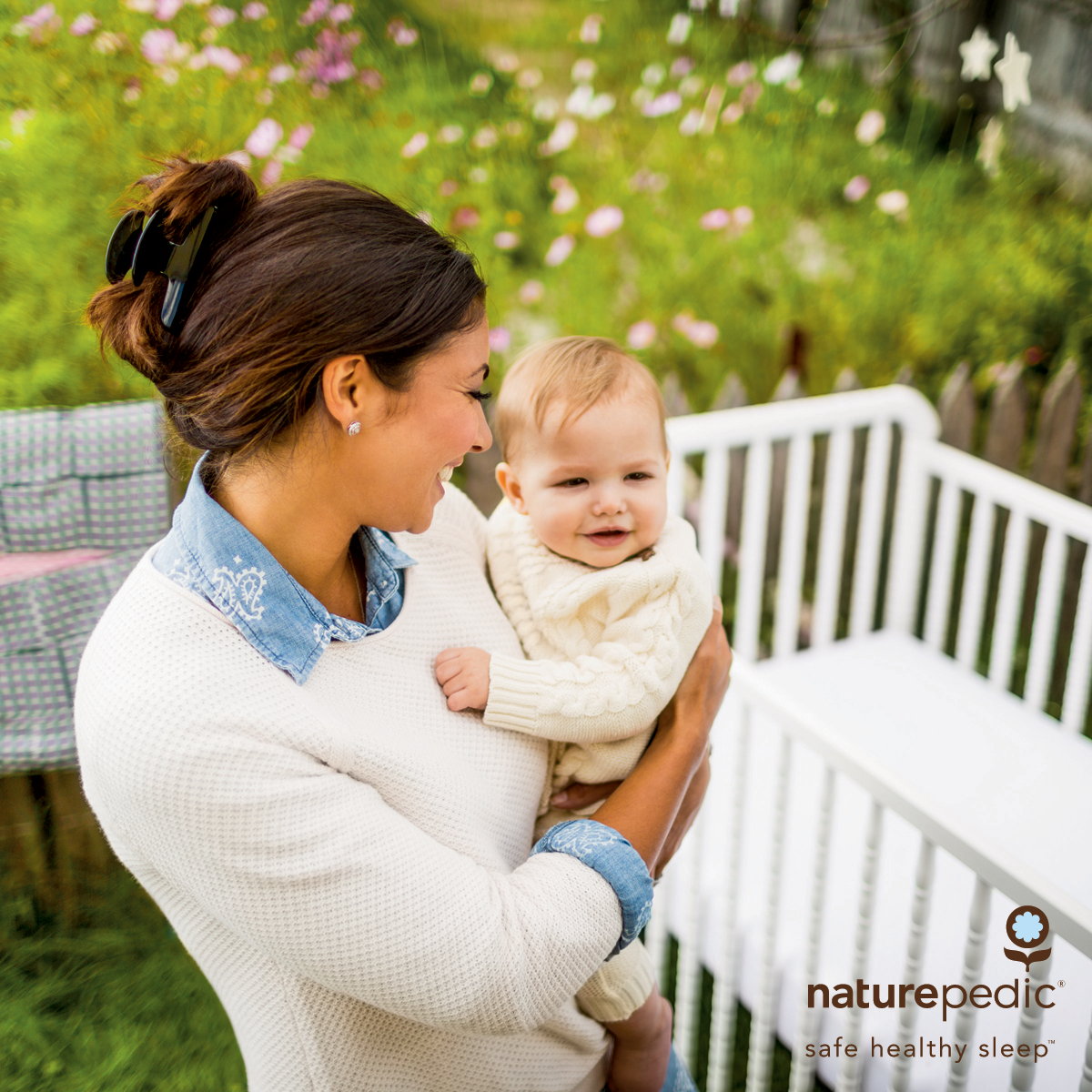 Naturepedic's tweet image. Discover the #Naturepedic difference at booth 320: ow.ly/MlWnq #ABCspring15