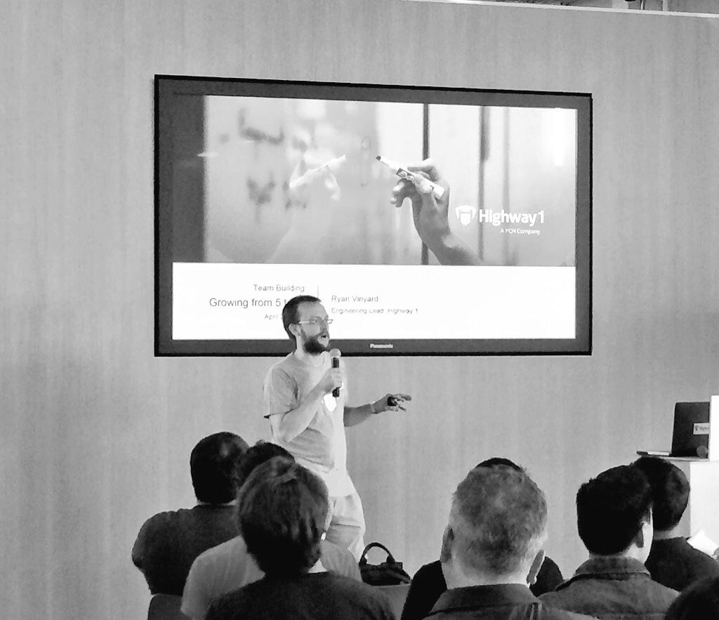 PCH_Intl's tweet image. When you have a #startup bigger than 7, it&apos;s time to start creating sub teams. - Ryan Vinyard at #hardwareworkshop