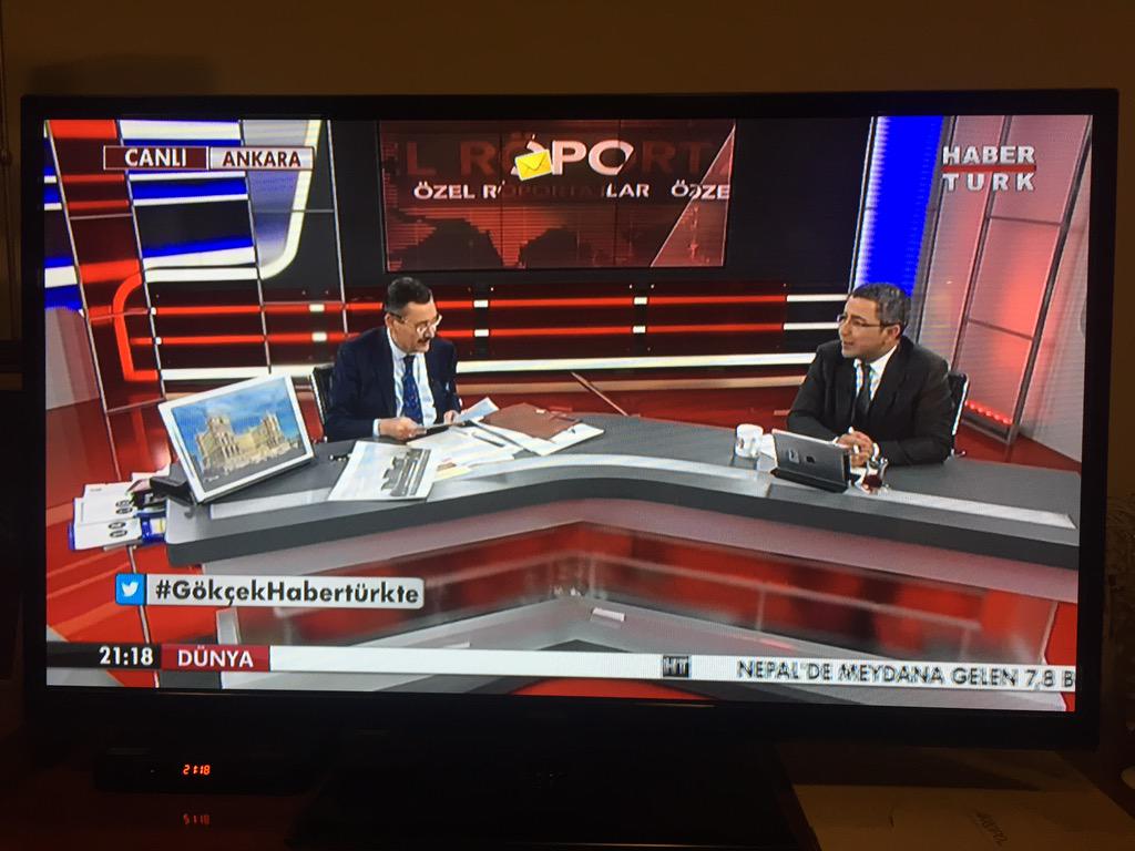 An itibarıyla Başkanımız <a href="/06melihgokcek/">İbrahim Melih Gökçek</a> <a href="/HaberturkTV/">Habertürk TV</a> de <a href="/veyisates/">Veyis Ateş</a> in canlı yayın konuğu  #GökçekHabertürkte