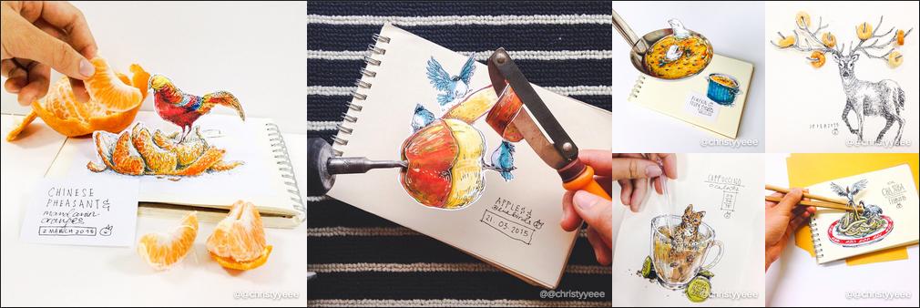 instagram's tweet photo. Inside the curious animal world of Christie Tan Jia Wen's sketchbook http://t.co/gJGiR0NSiK http://t.co/Gk5mGoTYA4