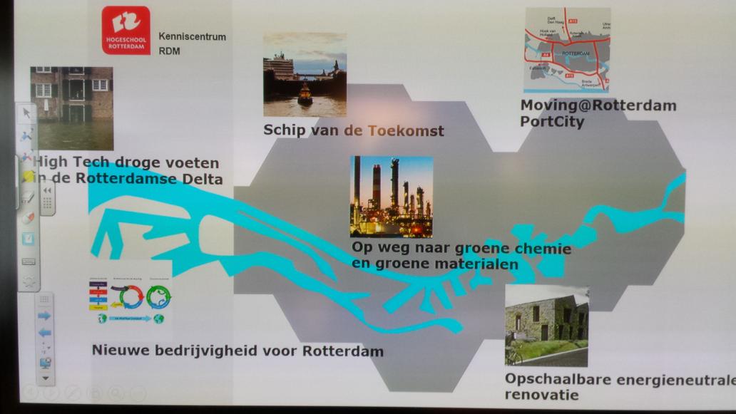 Inspirerende avond met de beroepenveldcommissies van de Hogeschool Rotterdam!  Droge voeten in de delta #hsrotterdam