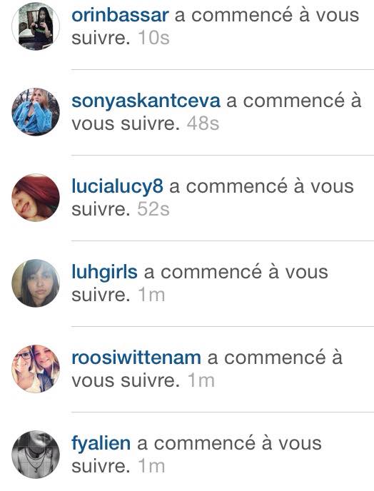 TumblrTwittosFr's tweet photo. J'ai follow BaptisteGosse Sur Instagram j'ai gagner +200 followers en 2min ! http://t.co/wnKcCPeJri