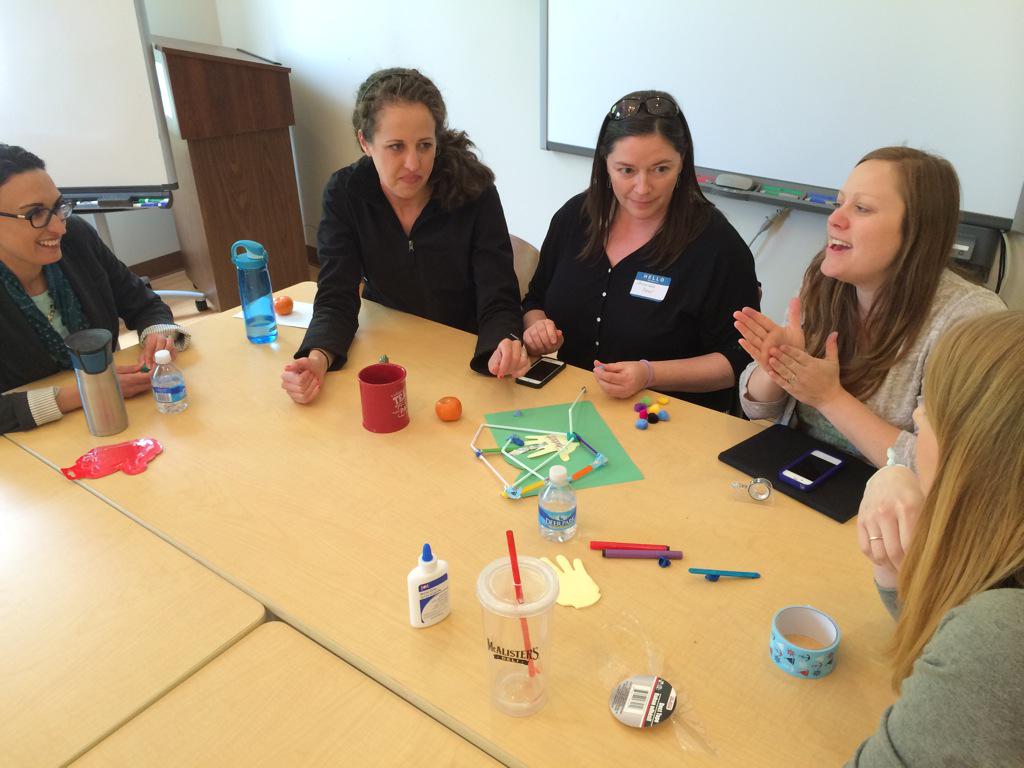 LauraFBlackburn's tweet photo. Wonderful day @NCAIS New Teacher Spring meeting! http://t.co/83l3CJkCkL