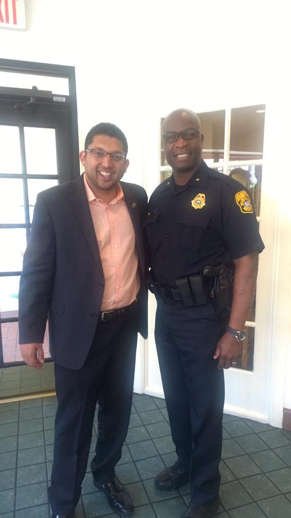 FernAtElevate's tweet photo. Eric Ward has been #HelpingOurCity for the last 26 years &amp; will now serve as Chief of @TampaPD! @BobBuckhorn http://t.co/2FjZipp3Rw