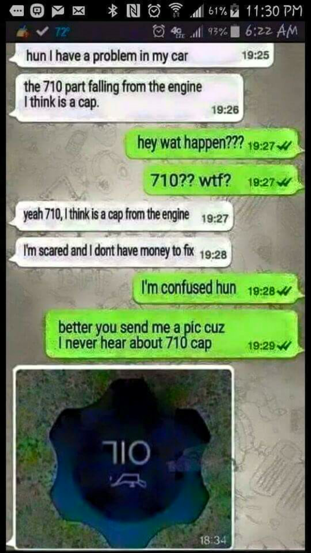 DSCommercials's tweet photo. This made us chuckle! #710Cap http://t.co/59xR7PZFnT