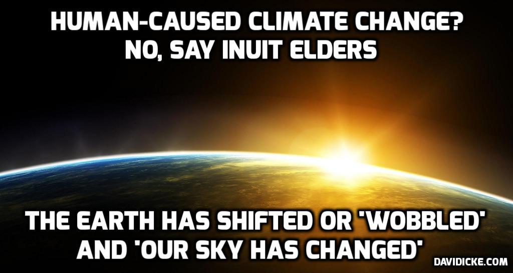 davidicke's tweet photo. Global Climate Change?: The Earth Has Shifted, Say Inuit Elders: http://t.co/aHdLd2fVR9 http://t.co/xPe1ecaNEy