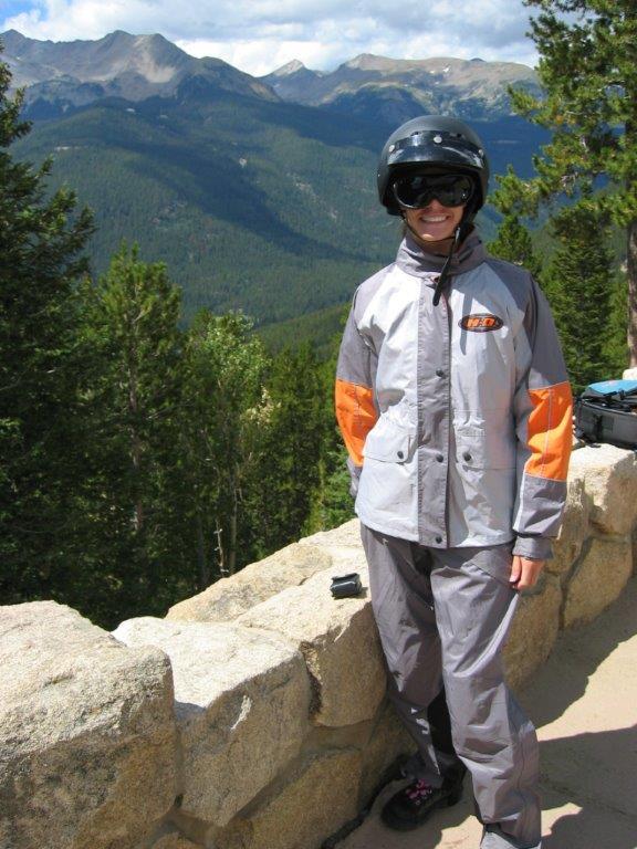 JLipowski's tweet image. A3: My Dad and I have done motorcycle and boat trips. Photo: Cheboygan River, MI and Rocky Mountain NP. #CultureTrav
