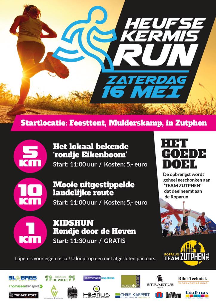 heufsekermisrun's tweet photo. Zaterdag 16 mei 2e editie Heufse Kermis Run. 1 km (kidsrun) 5 en 10 km. Start vanaf 11:00 uur. http://t.co/urTGLHa15n